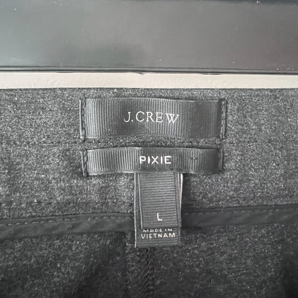 J. Crew Pixie Stretch Work Pants Gray - image 4